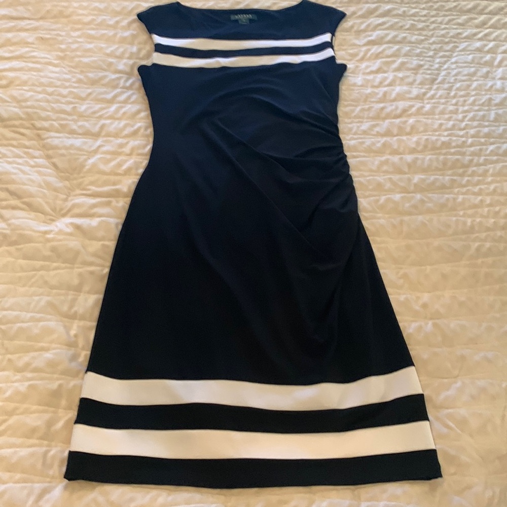 Lauren by Ralph Lauren black sleeveless dress. Size 10.